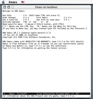 Emacs 20.7-2