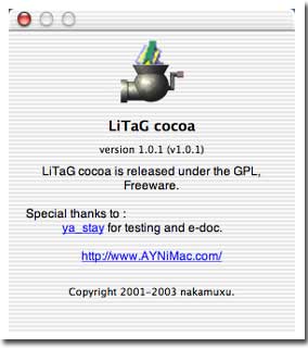 LiTaG cocoa v1.0.1