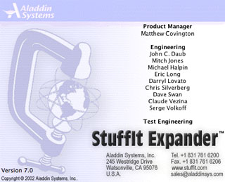 StuffIt Expander 7.0