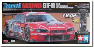 TB-02 シャシー 1/10ＲＣ ザナヴィ ニスモ GT-R（R34）