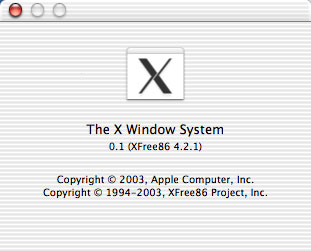 X11 for Mac OS X
