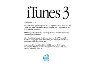 iTunes 3