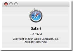Safari 1.2 (v125)