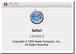 Safari 1.2 (v125.1)
