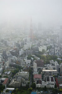 東京シティビューからの朝